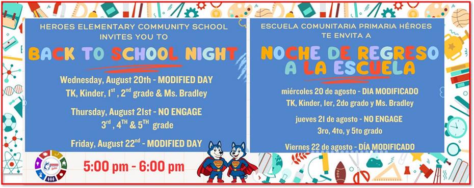 Heroes Back to Schoo Night 2025